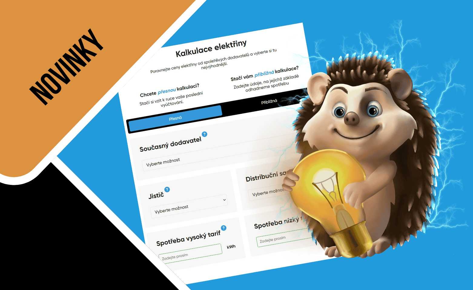 Nová kalkulačka energií od Sjednej.cz vám ukáže, kolik stojí elektřina a plyn ve vašem regionu. Můžete si tak vybrat lepšího dodavatele a platit méně.